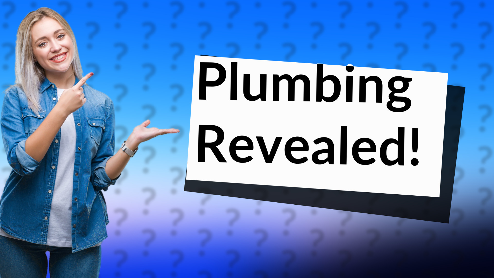 Plumbing Revealed!