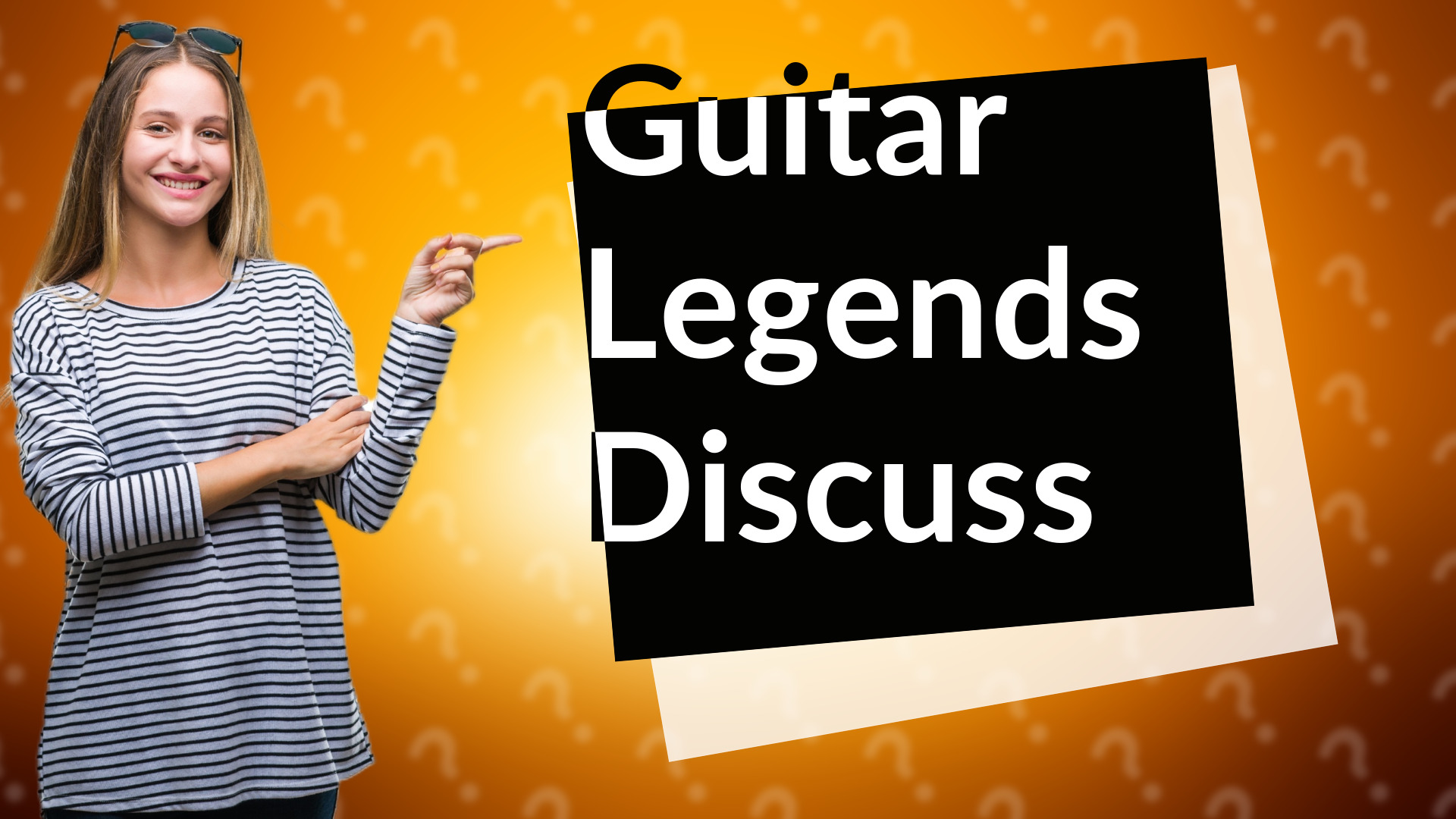 Guitar Legends Discuss