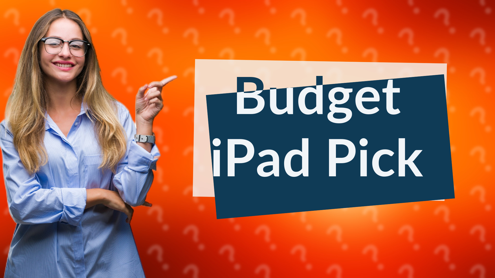 Budget iPad Pick