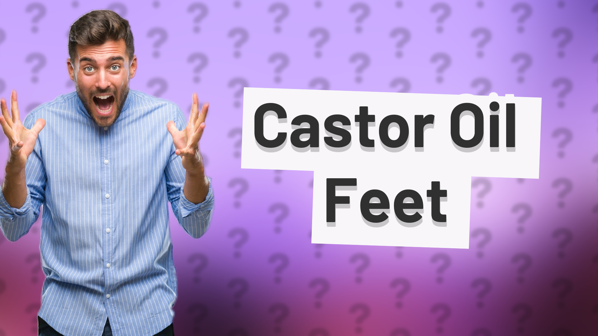 Castor Oil Feet