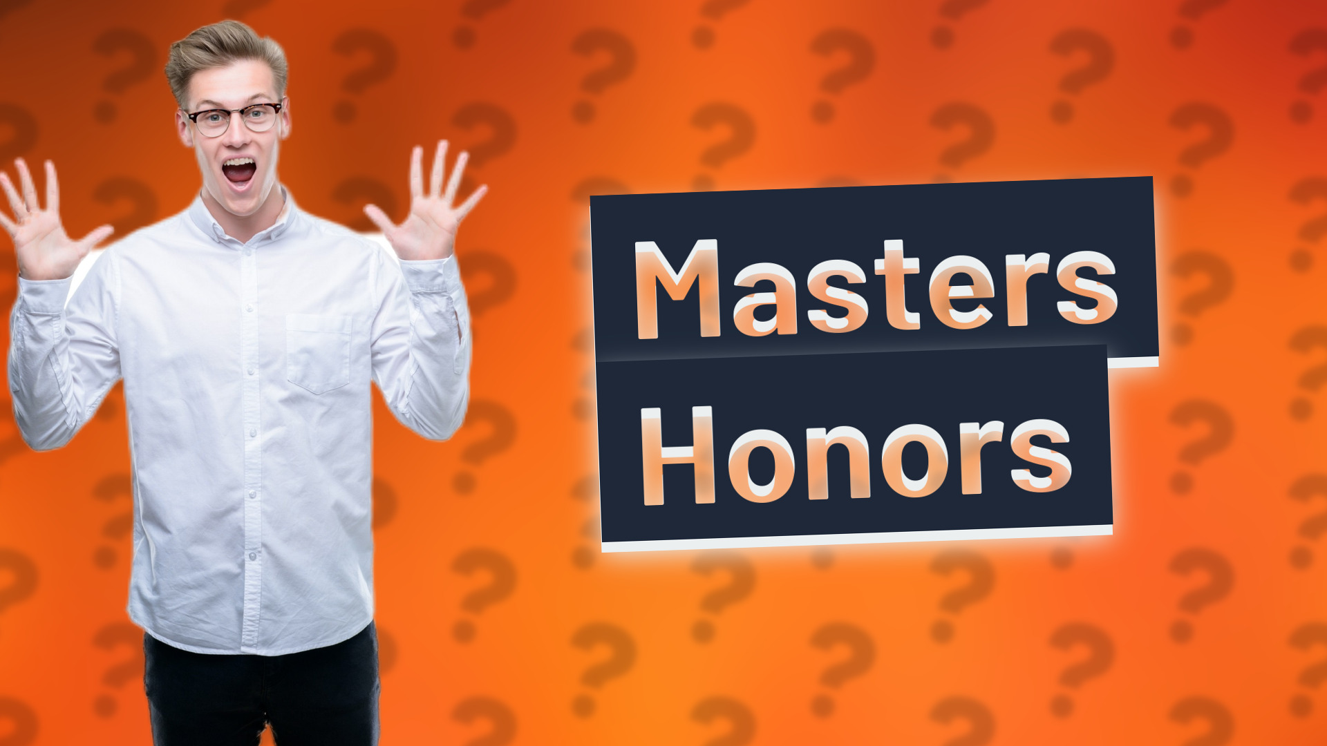 Masters Honors