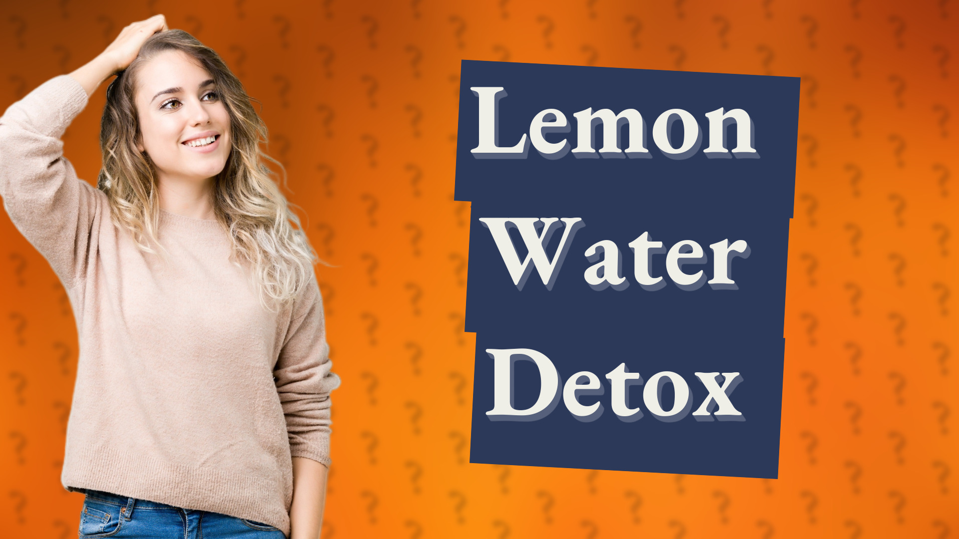 Lemon Water Detox