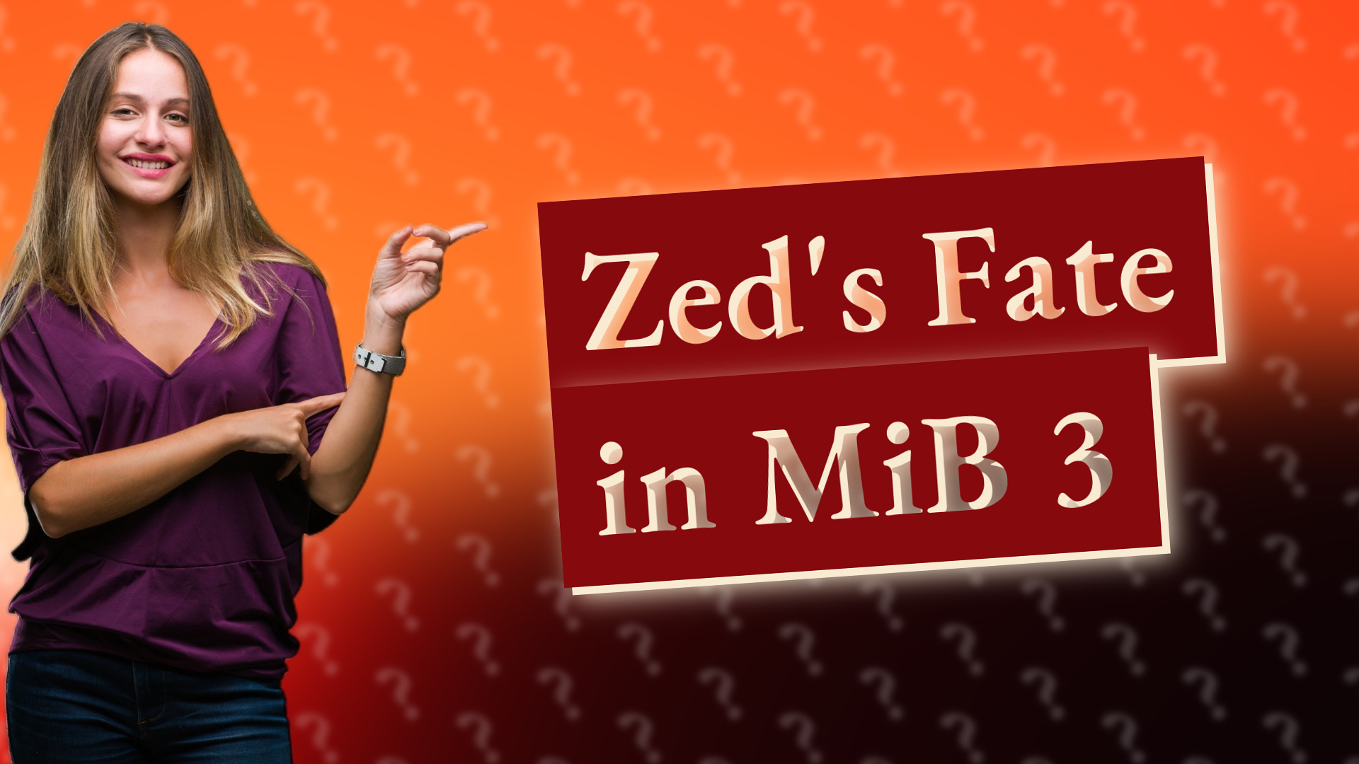 Zed's Fate in MiB 3