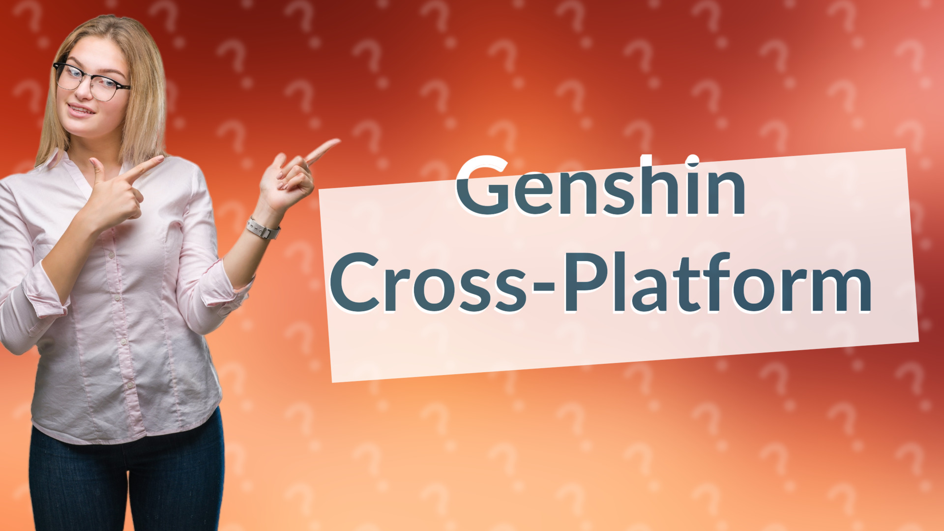 Genshin Cross-Platform
