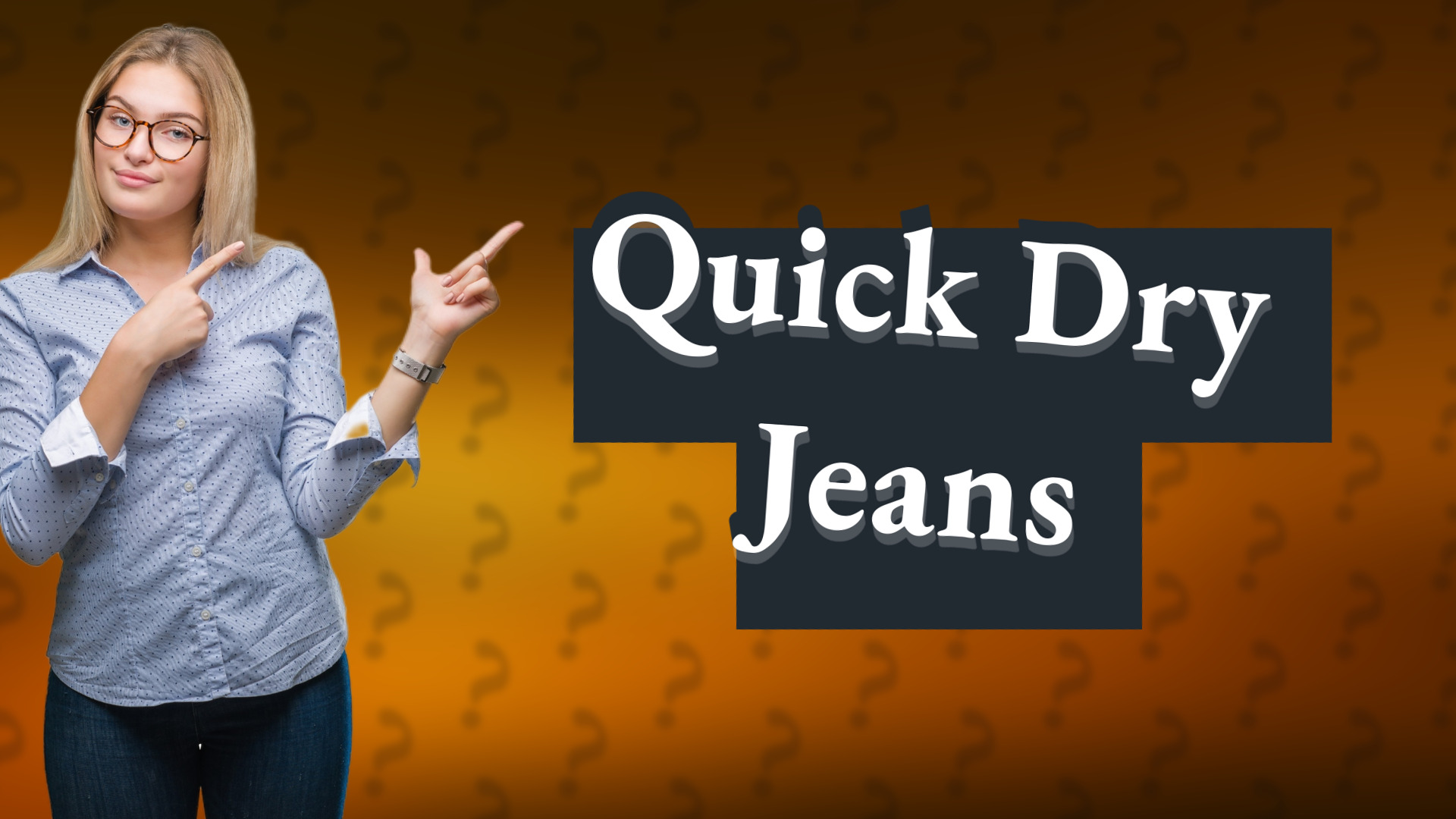 Quick Dry Jeans