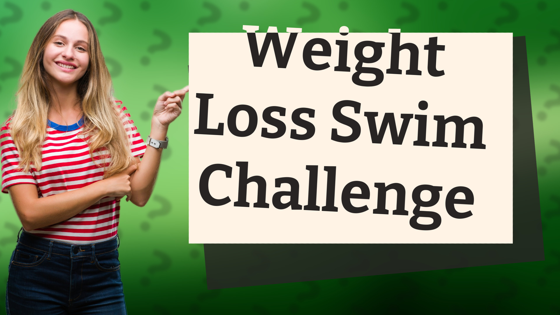 Weight Loss Swim Challenge