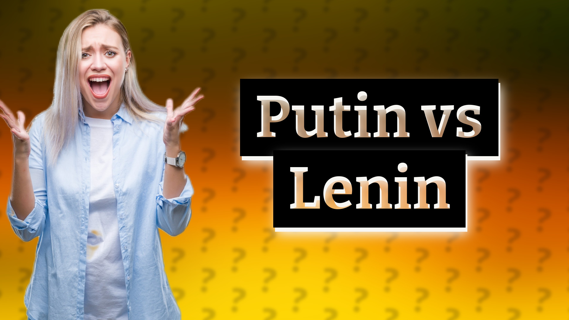 Putin vs Lenin