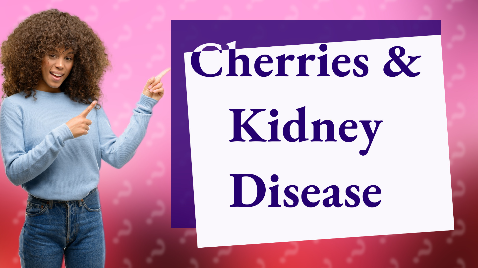 Cherries & Kidney Disease