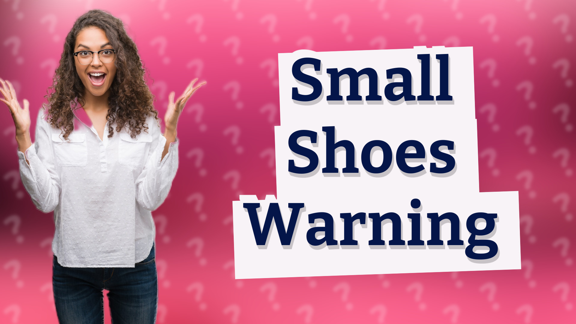 Small Shoes Warning