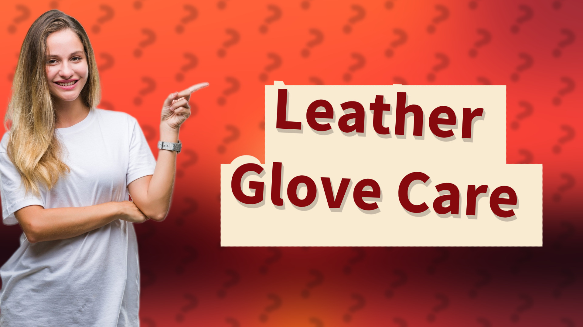 Leather Glove Care