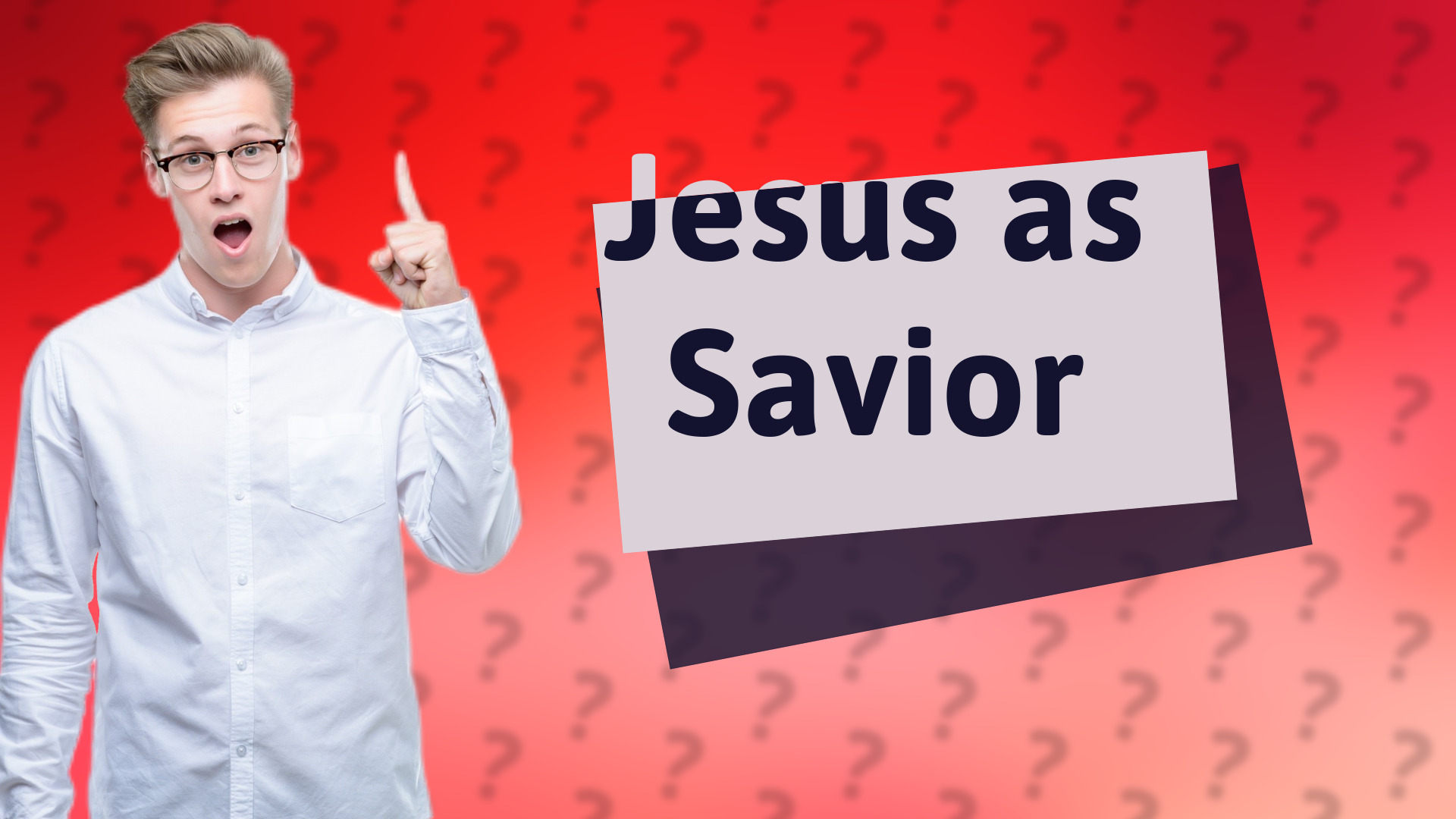 Jesus as Savior