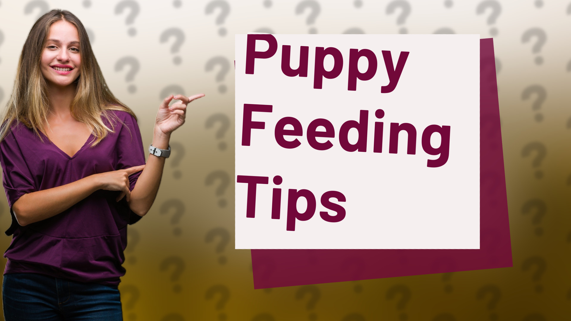 Puppy Feeding Tips