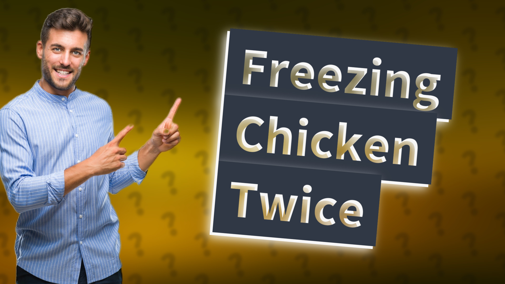 Freezing Chicken Twice