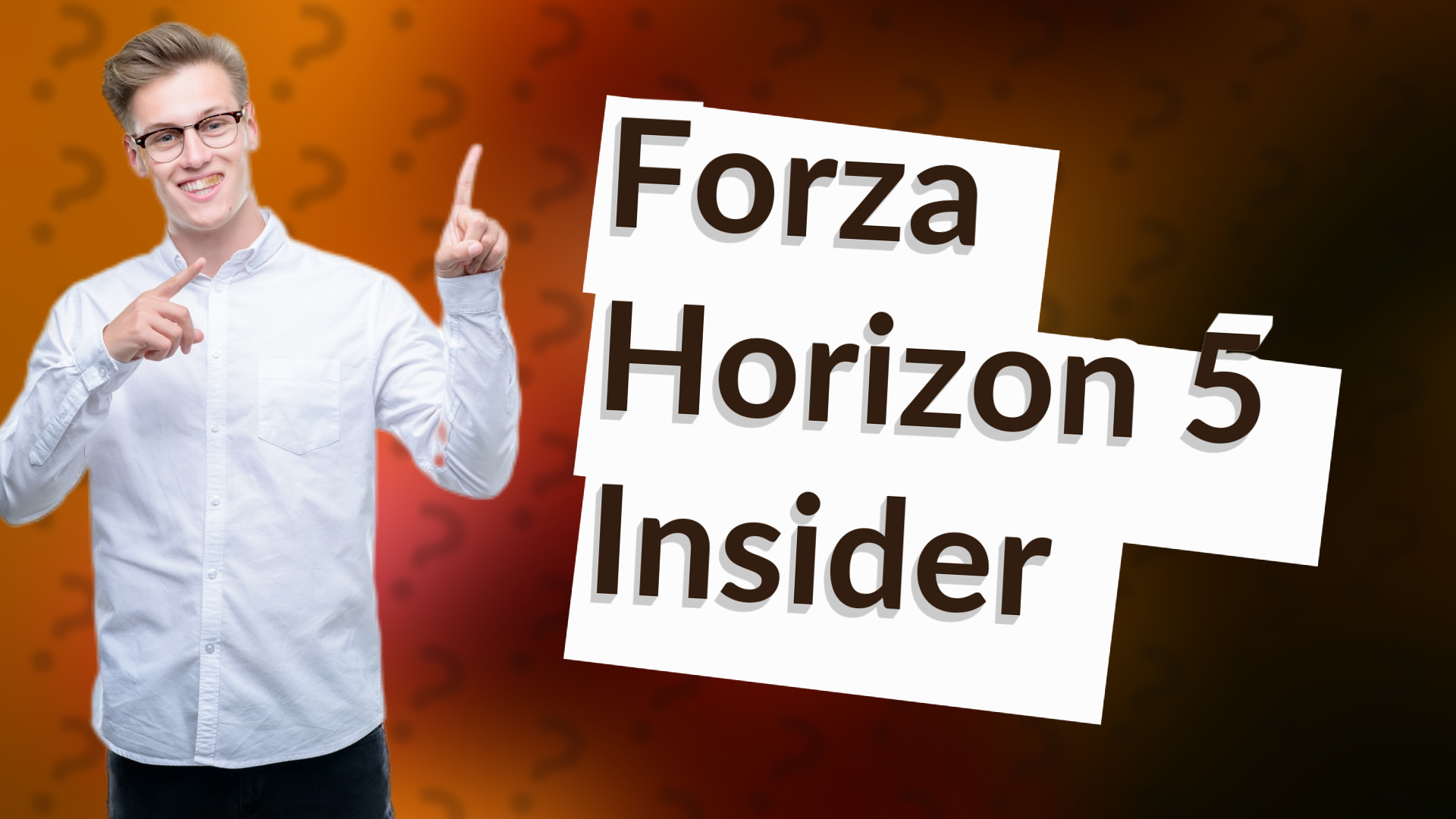 Forza Horizon 5 Insider