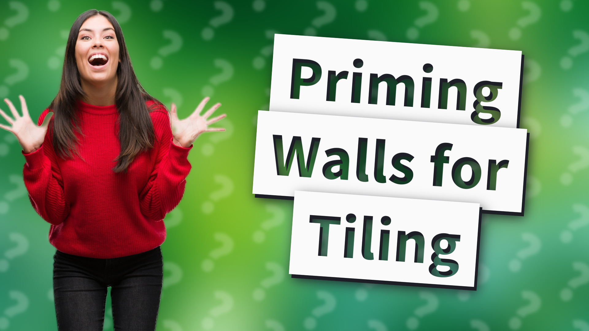 Priming Walls for Tiling