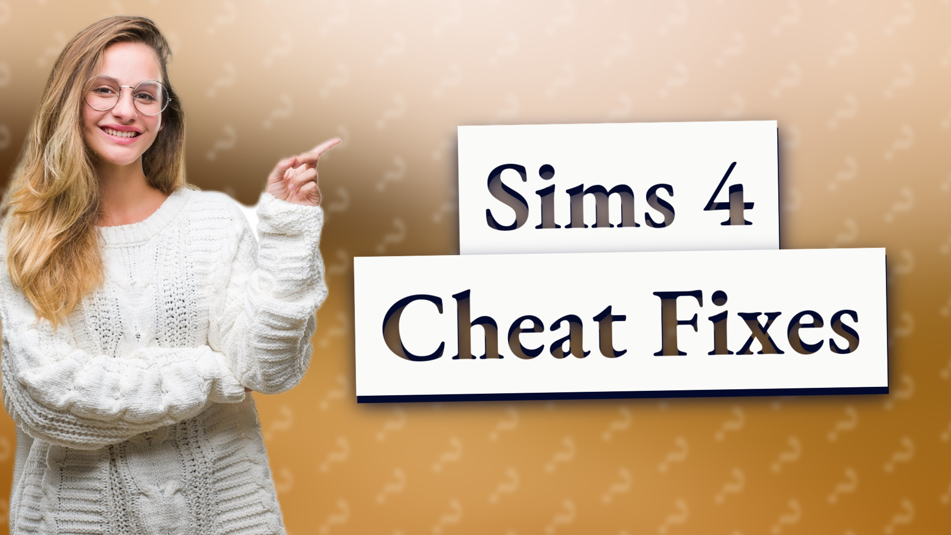 Sims 4 Cheat Fixes