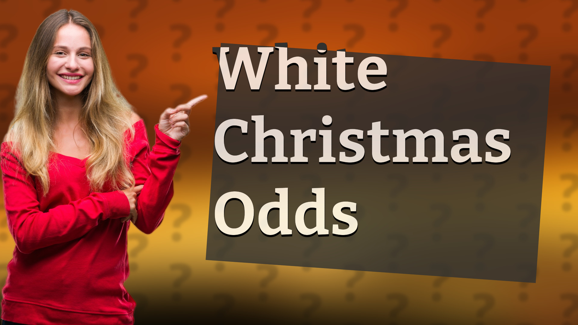 White Christmas Odds