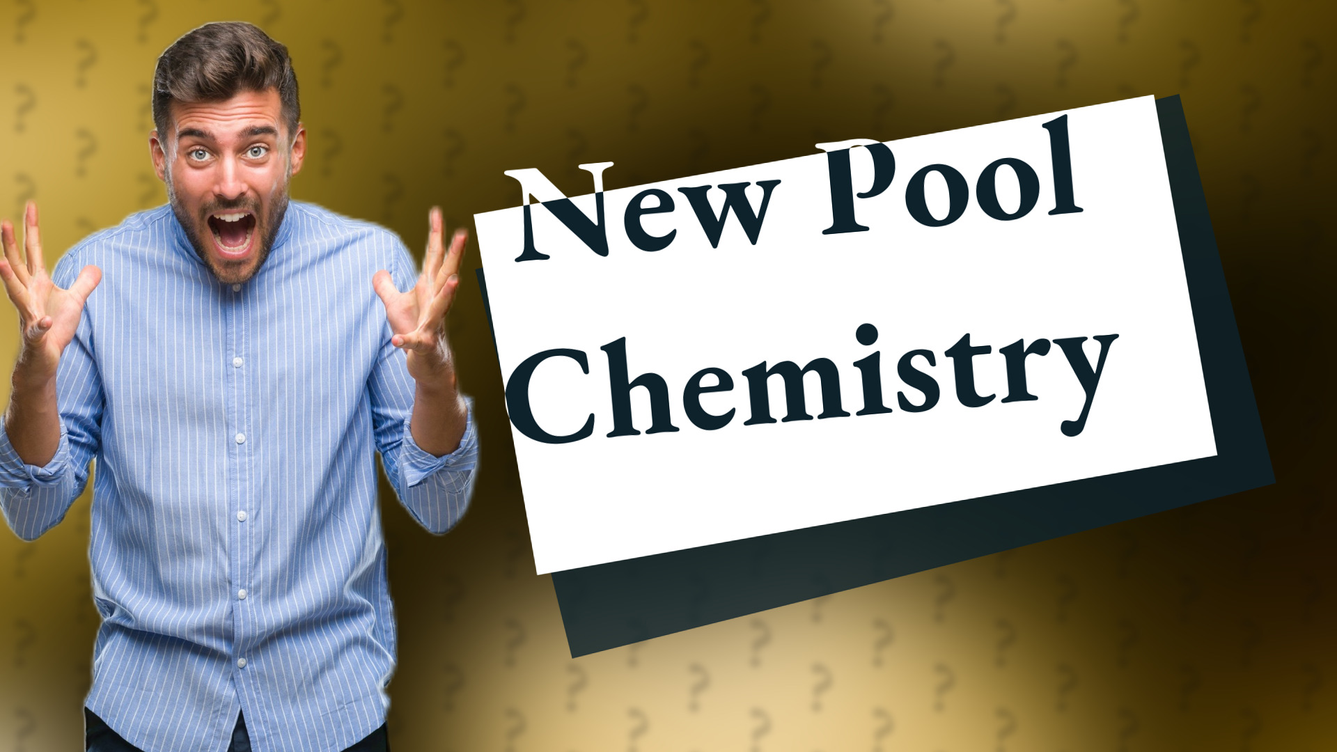 New Pool Chemistry