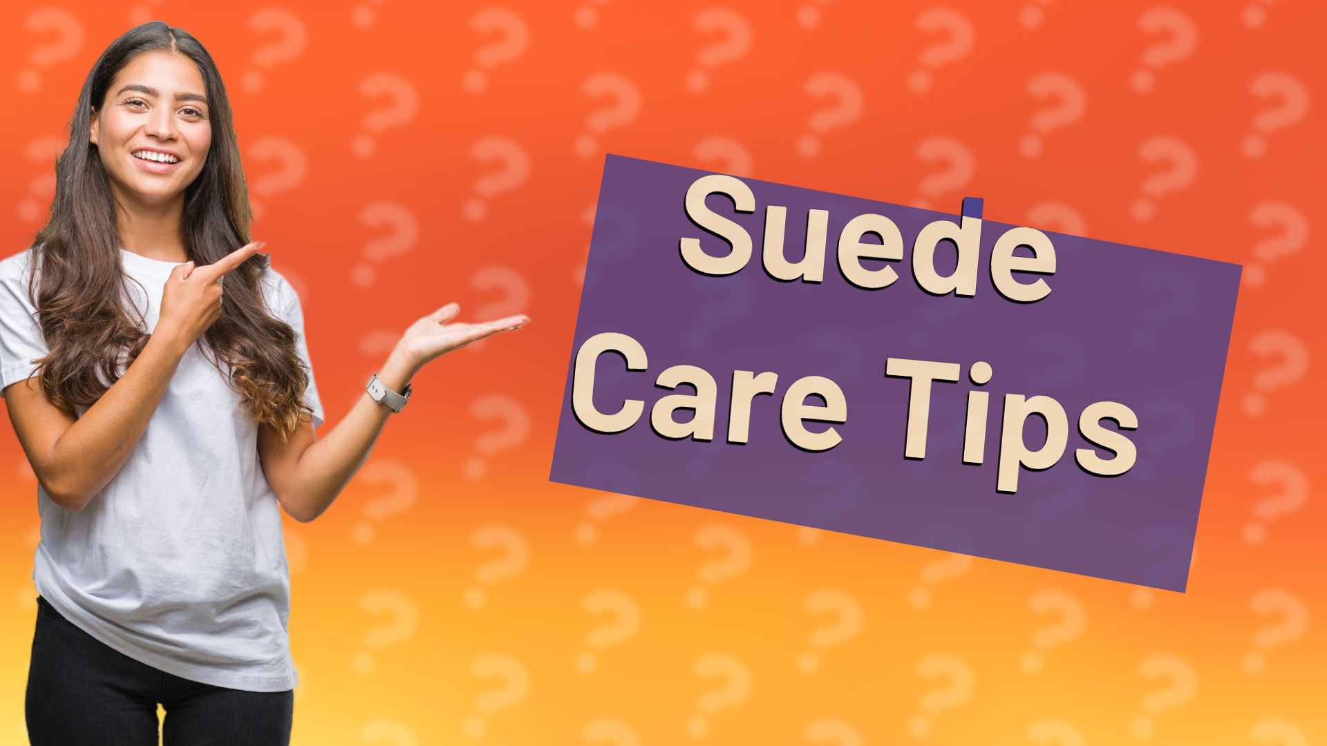 Suede Care Tips