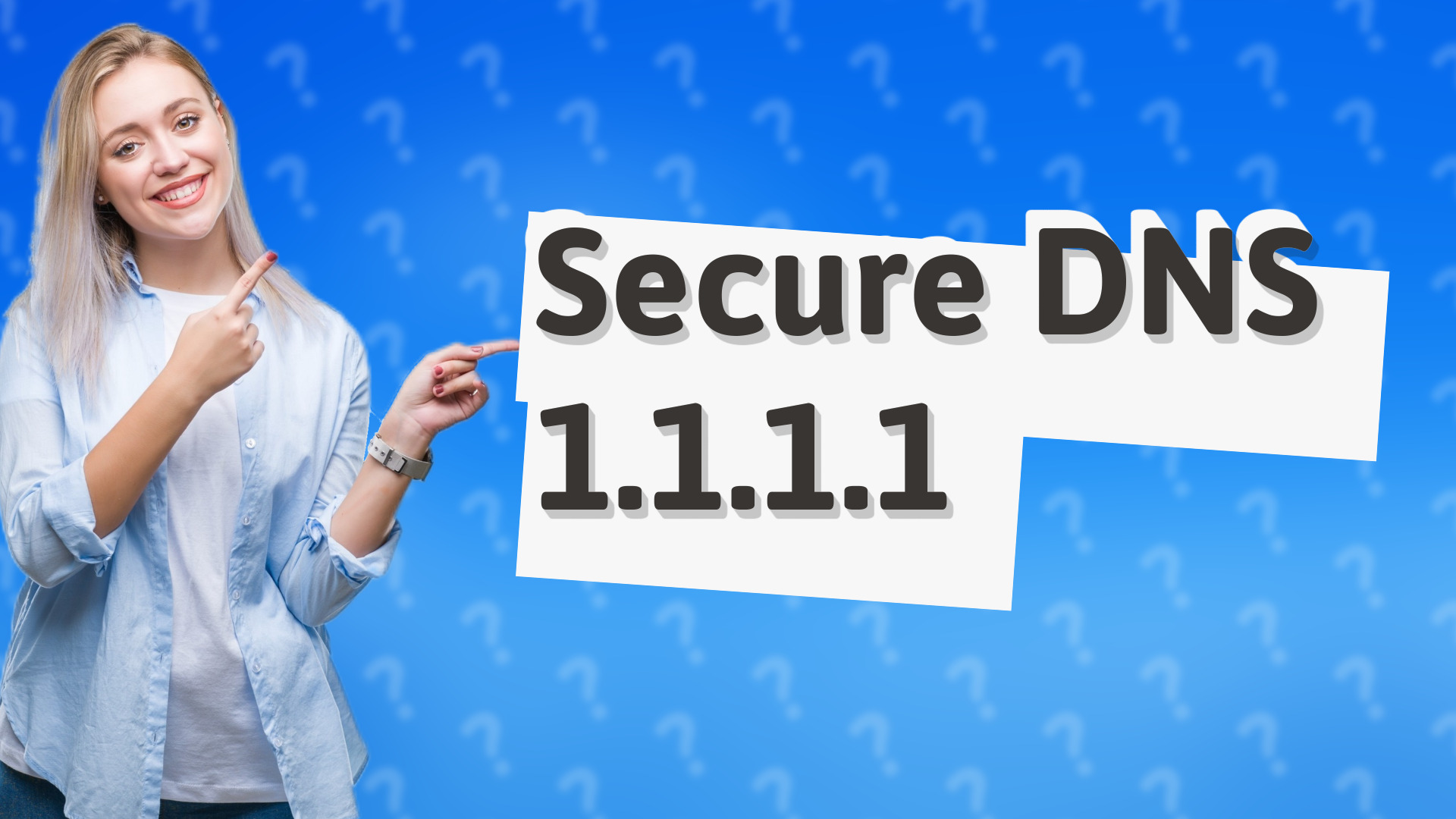 Secure DNS 1.1.1.1