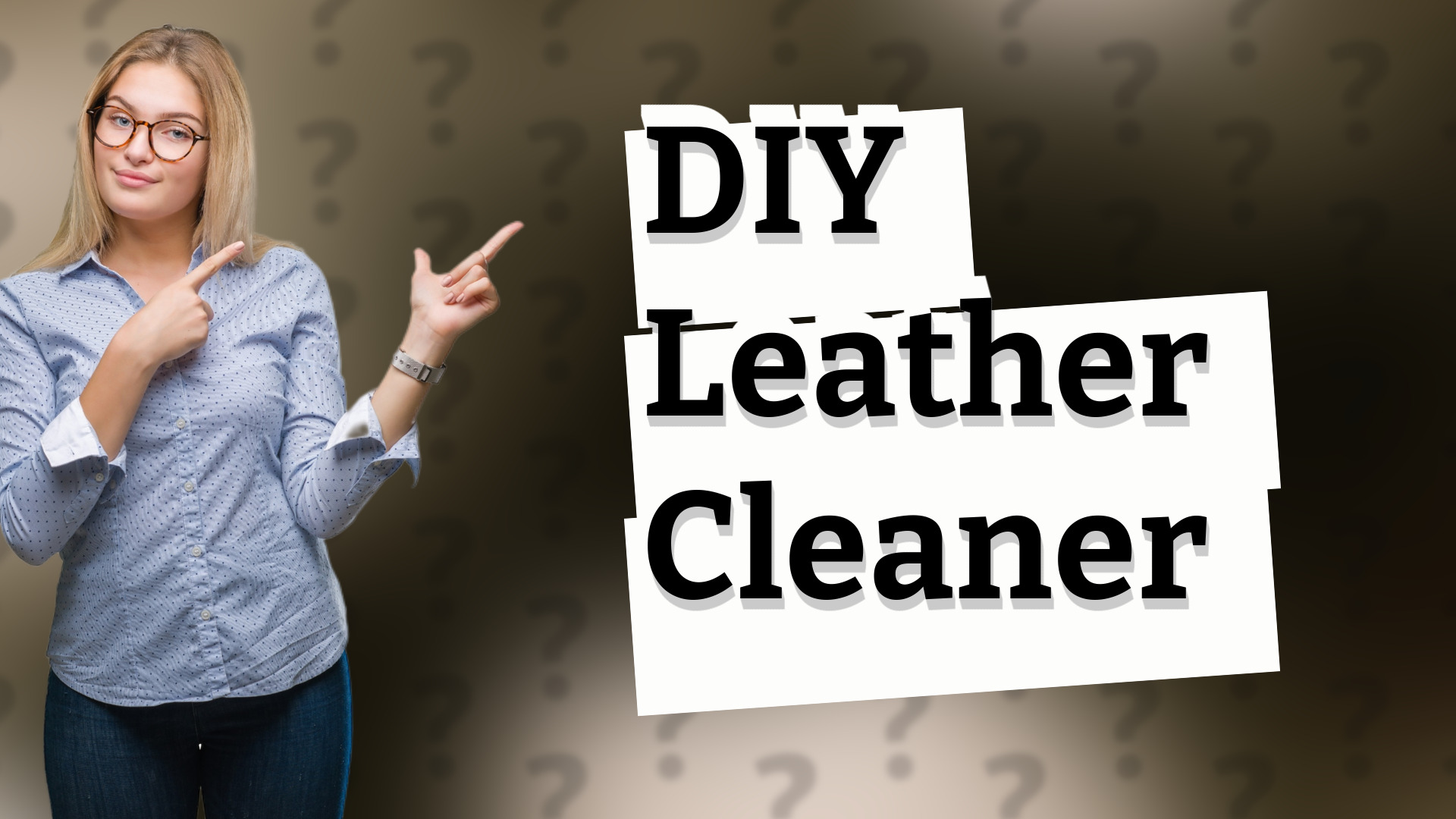DIY Leather Cleaner