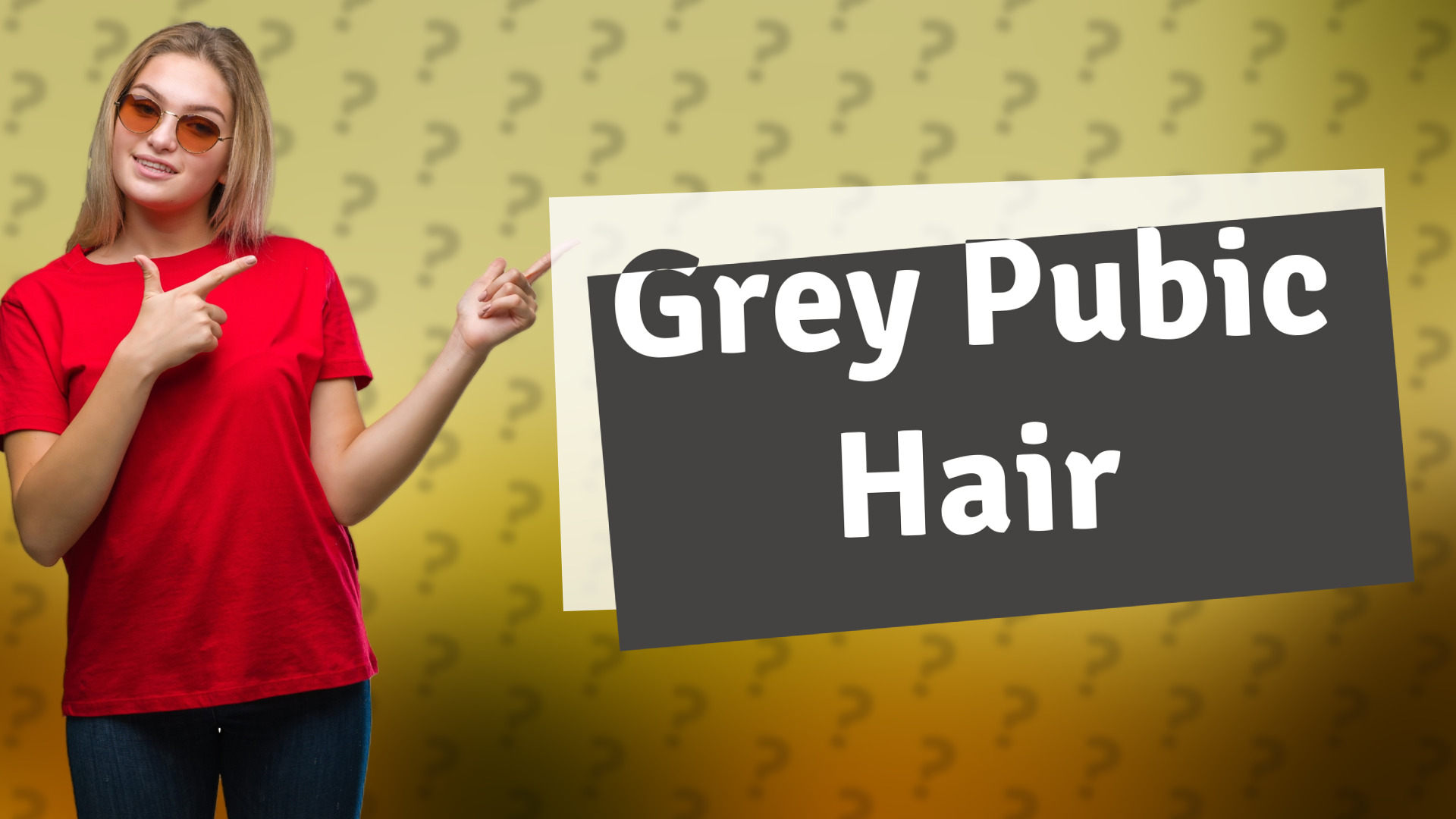 Grey Pubic Hair