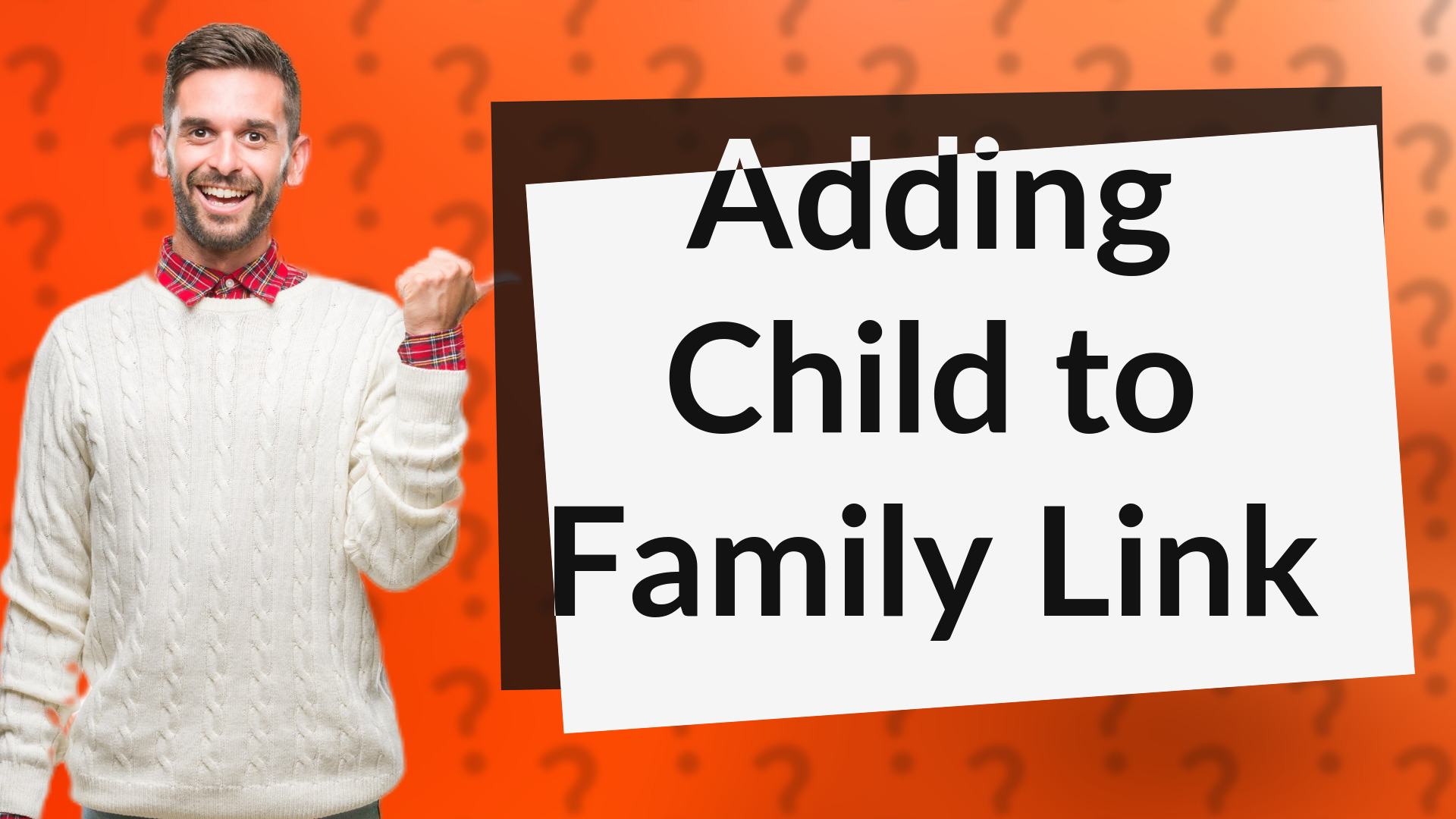 Adding Child to Family Link