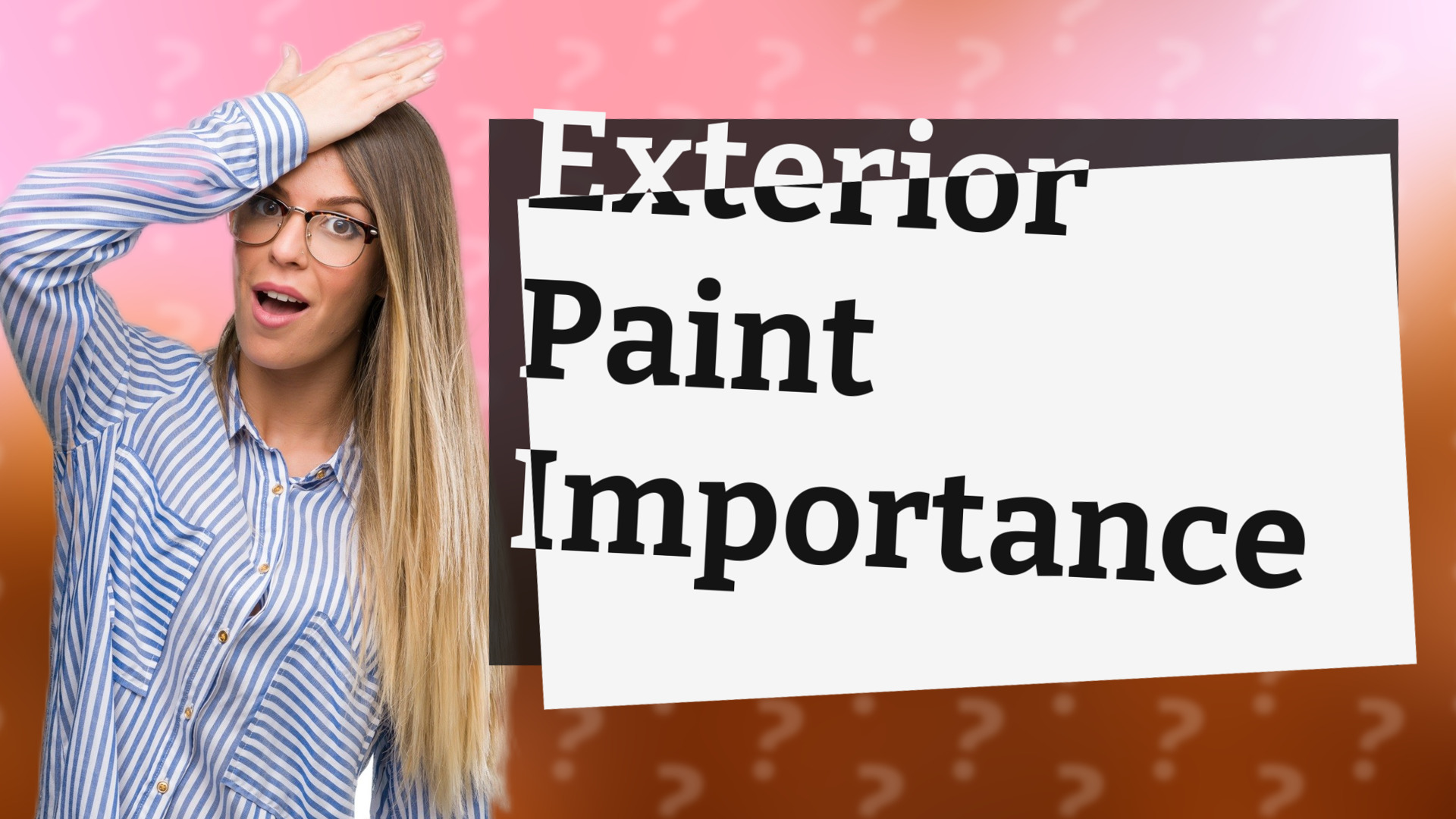 Exterior Paint Importance