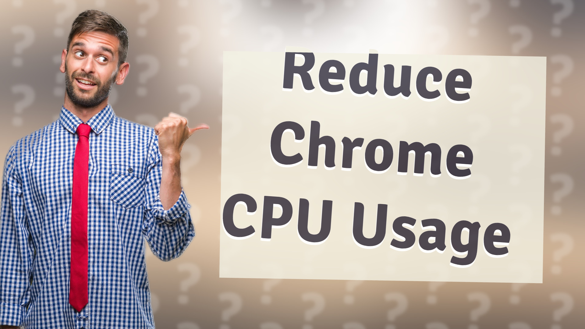 Reduce Chrome CPU Usage
