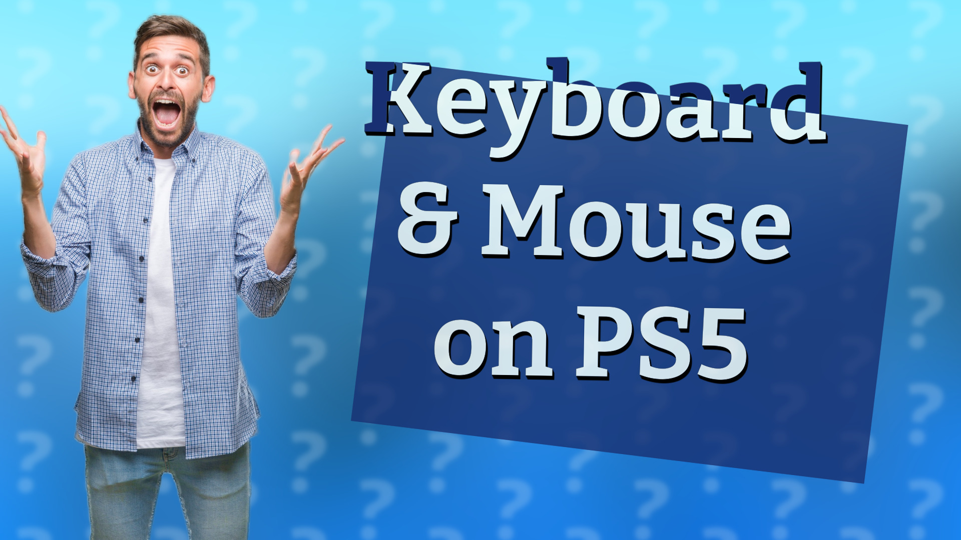 Keyboard & Mouse on PS5