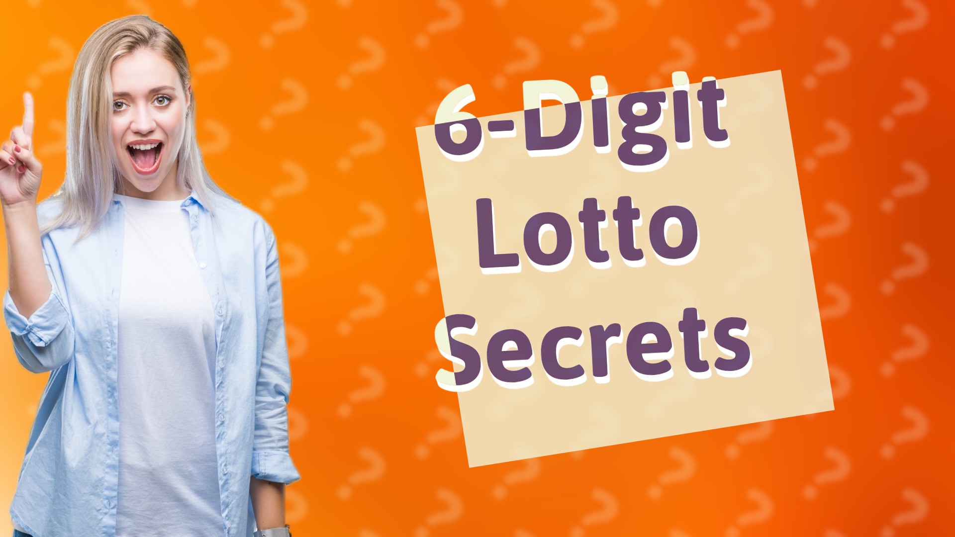 6-Digit Lotto Secrets