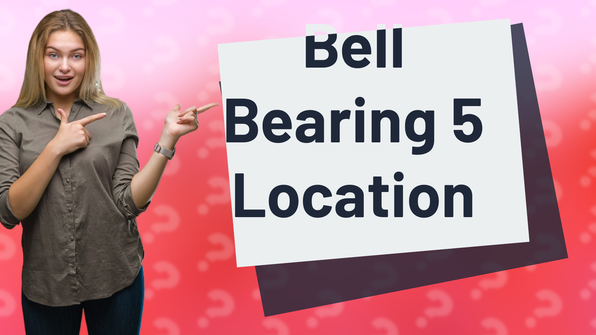 Bell Bearing 5 Location