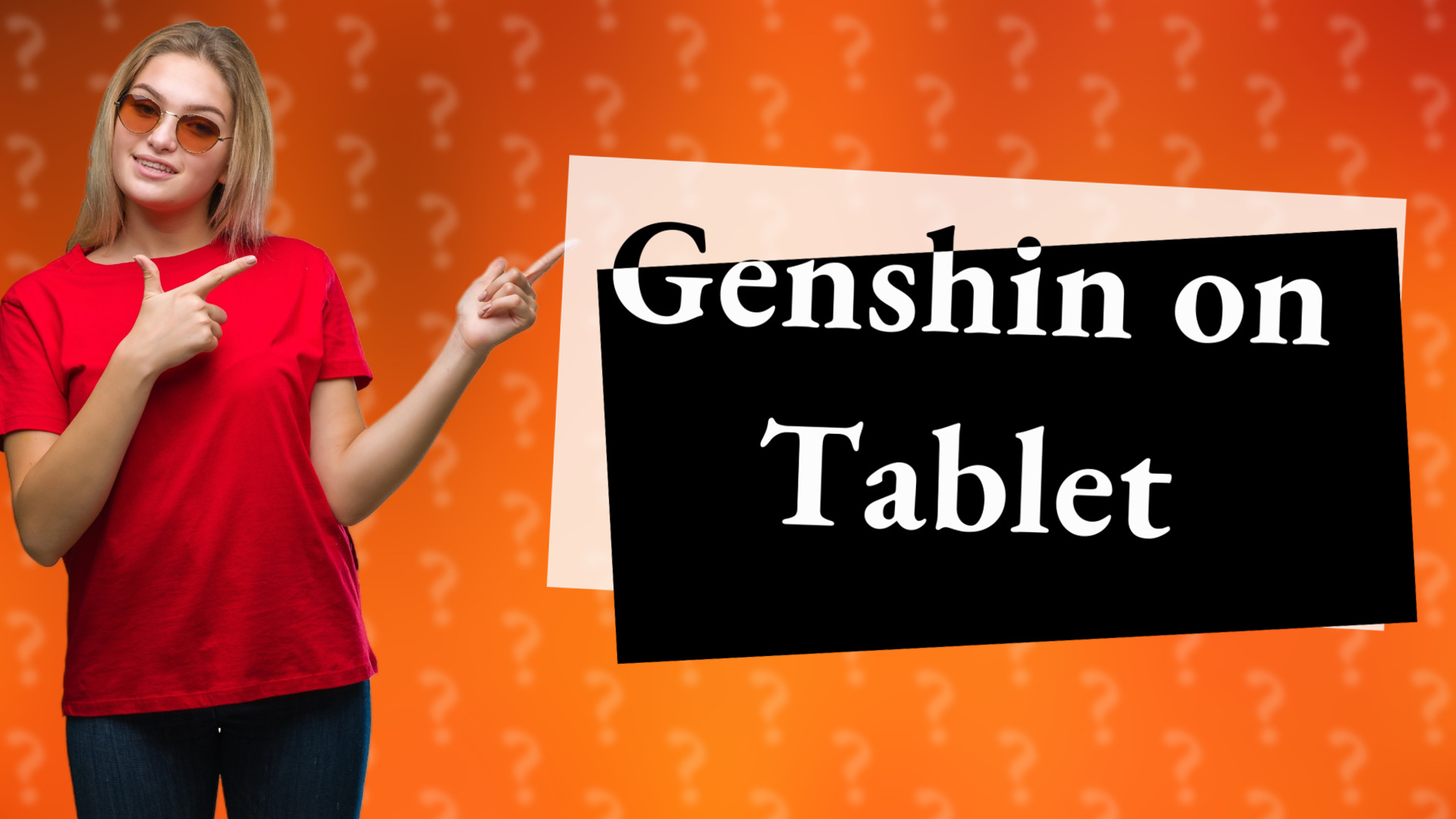 Genshin on Tablet