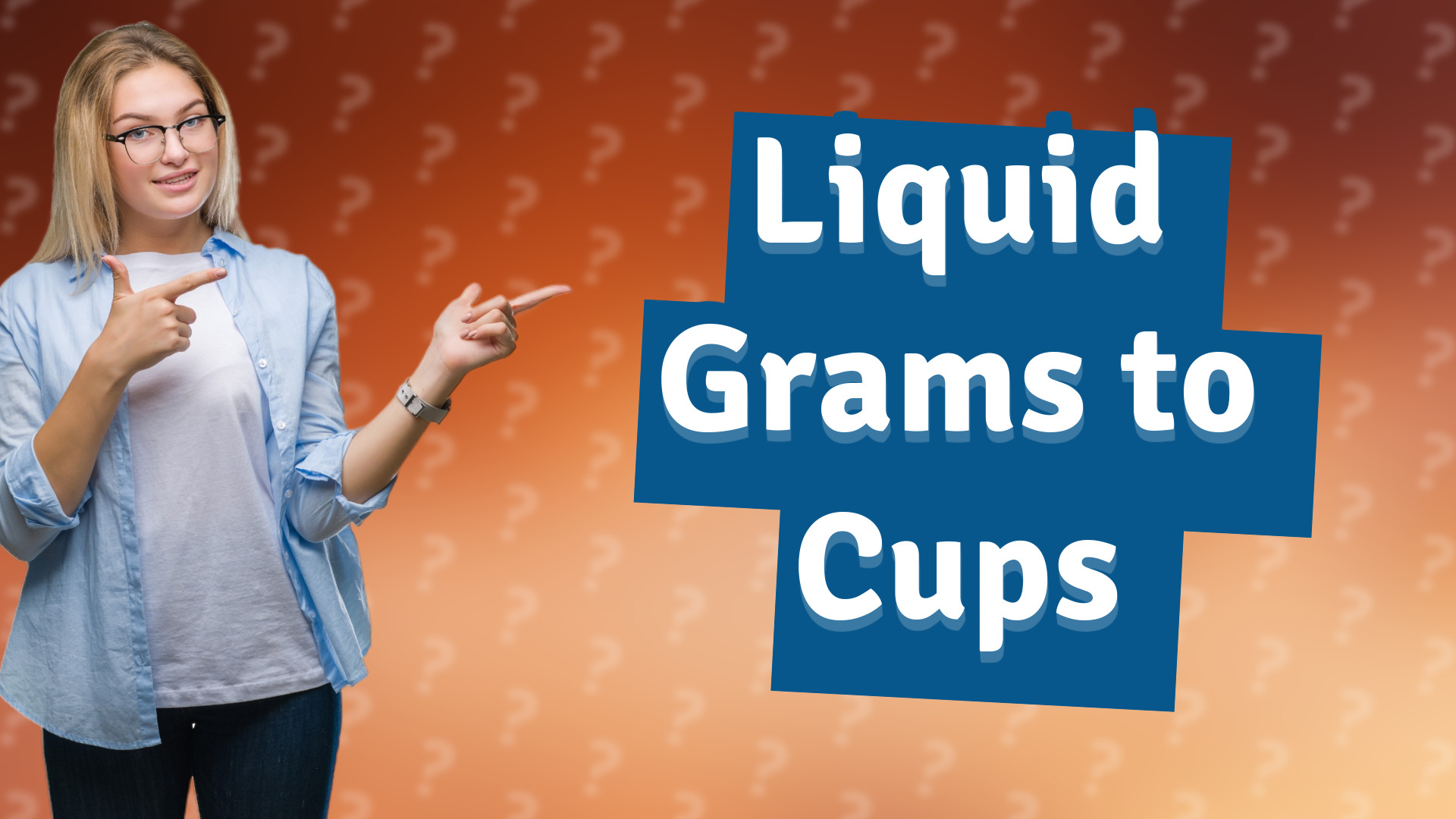 Liquid Grams to Cups