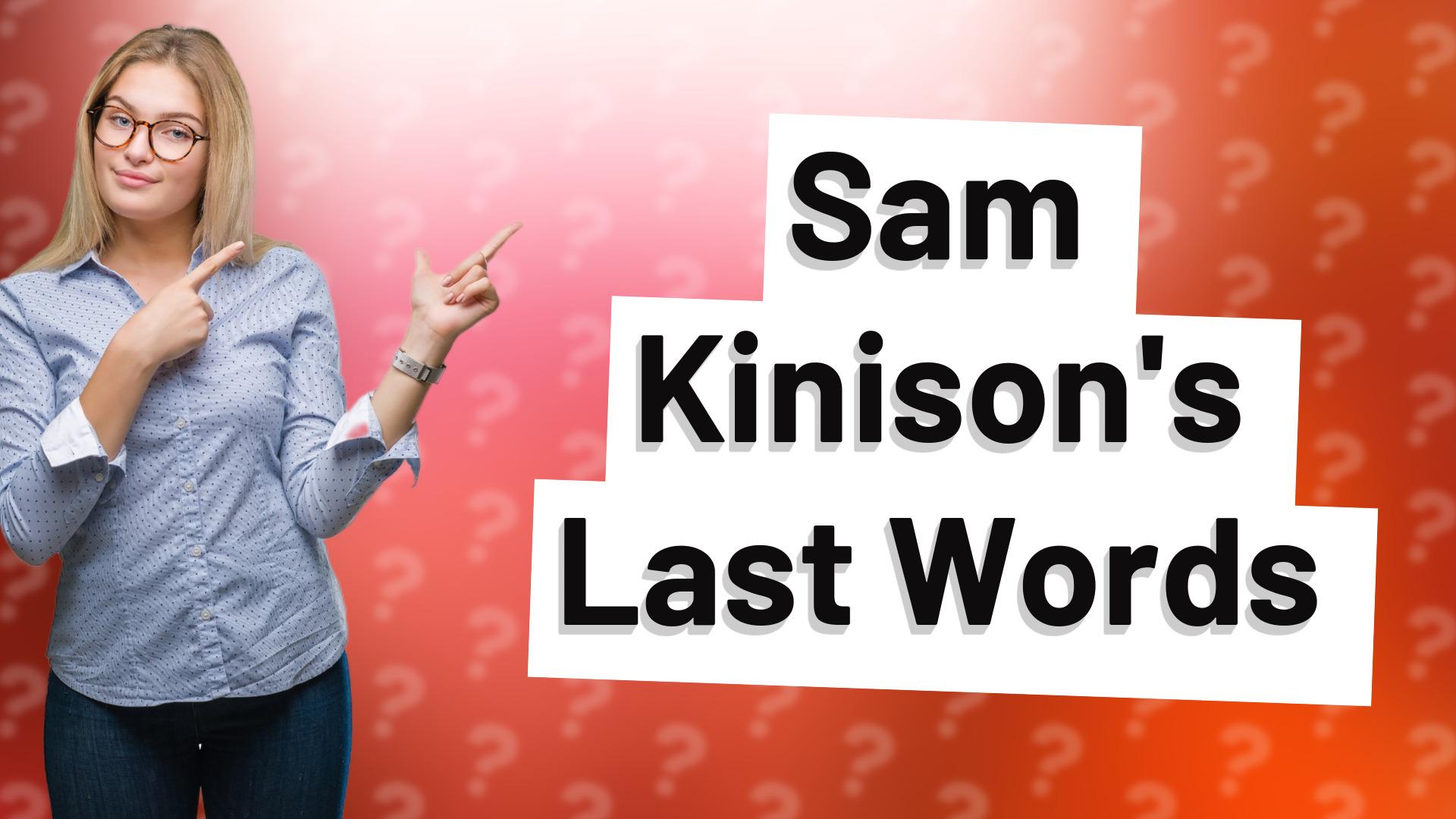 Sam Kinison's Last Words