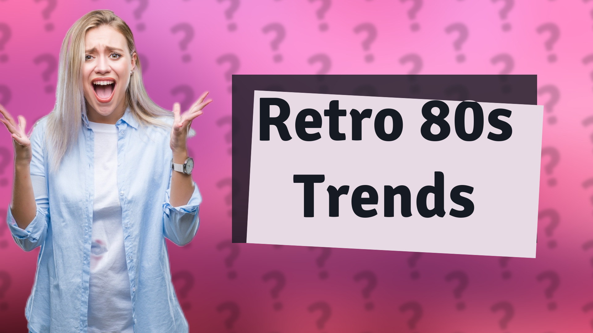 Retro 80s Trends