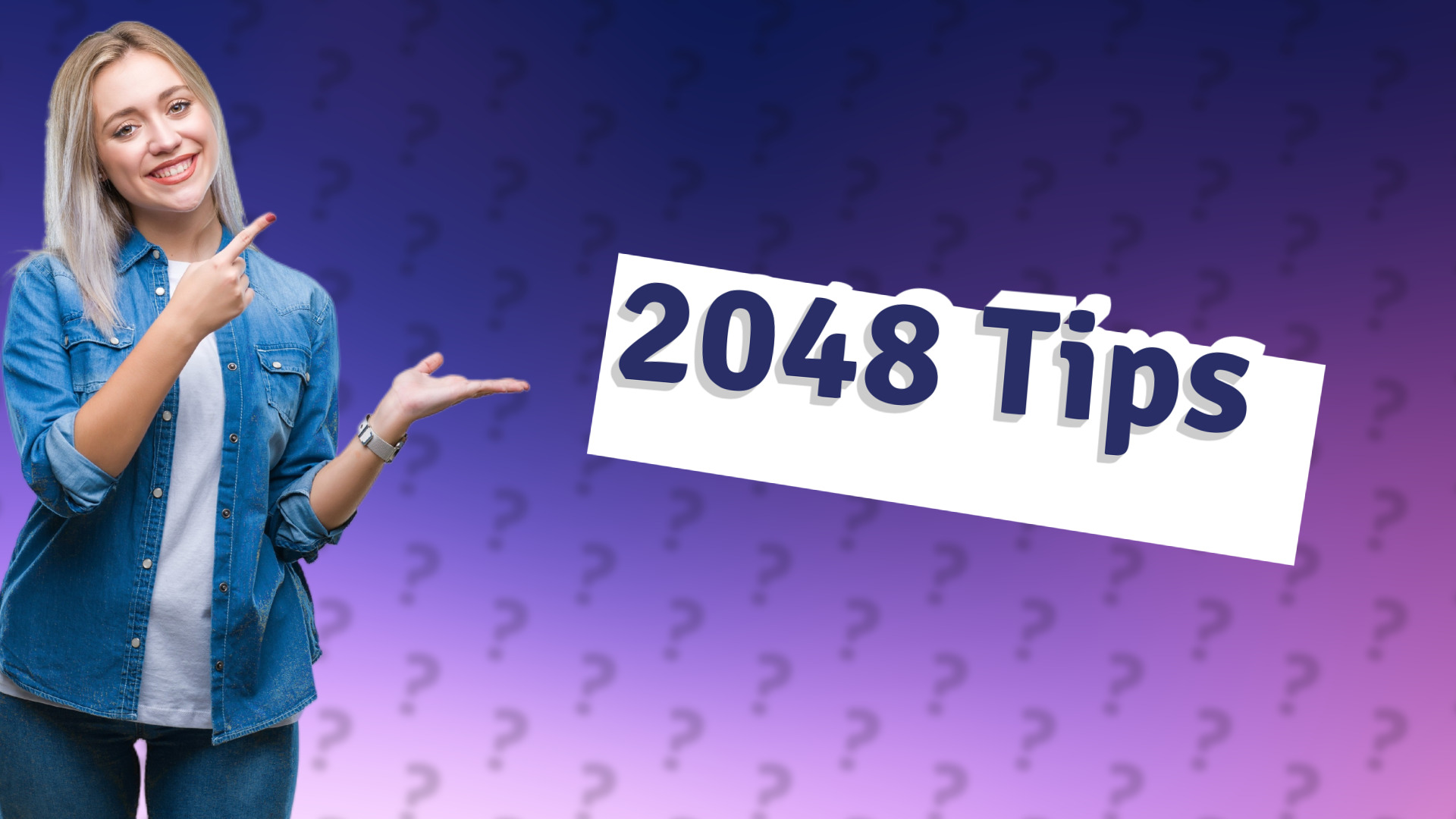 2048 Tips
