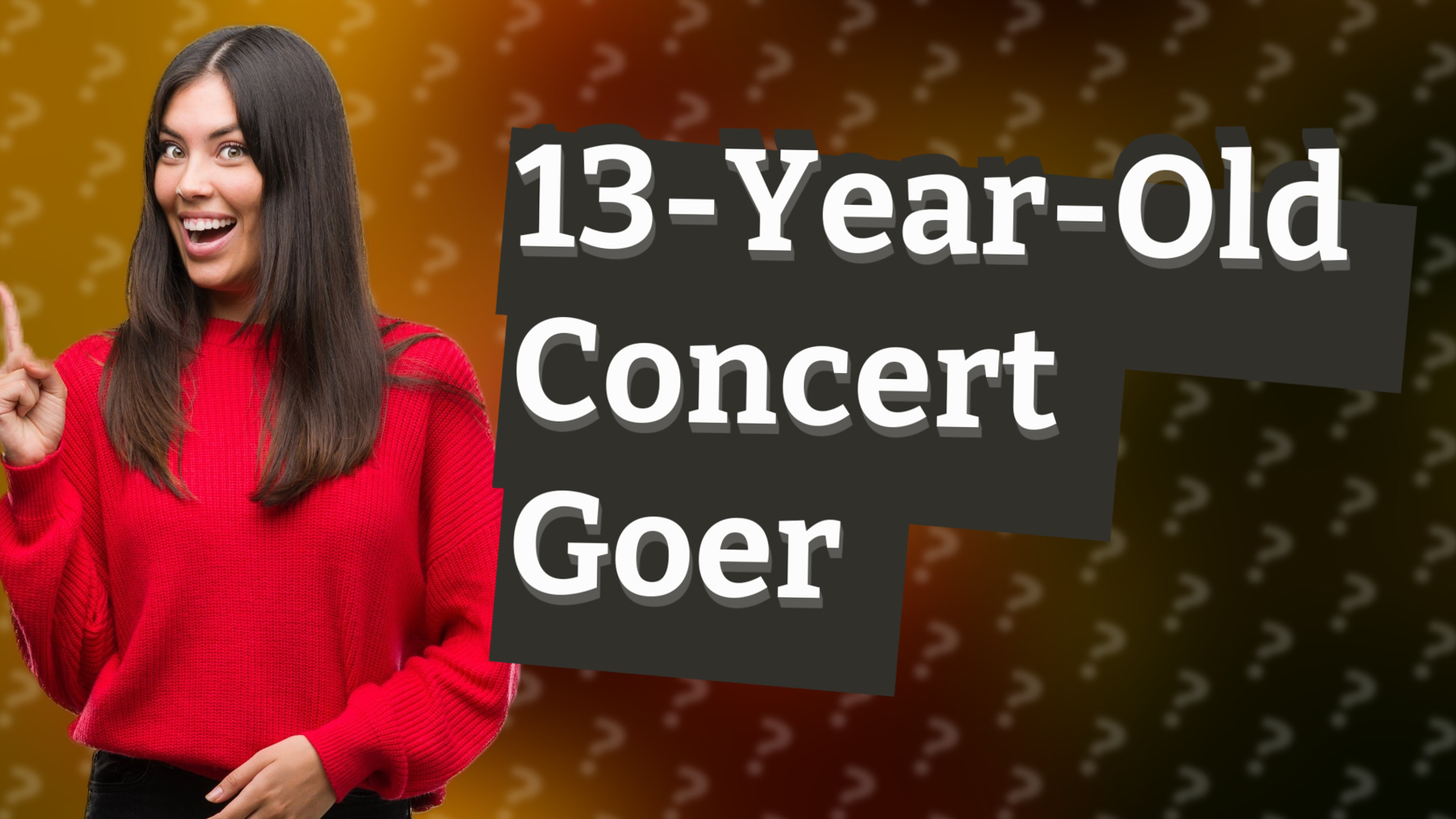 13-Year-Old Concert Goer