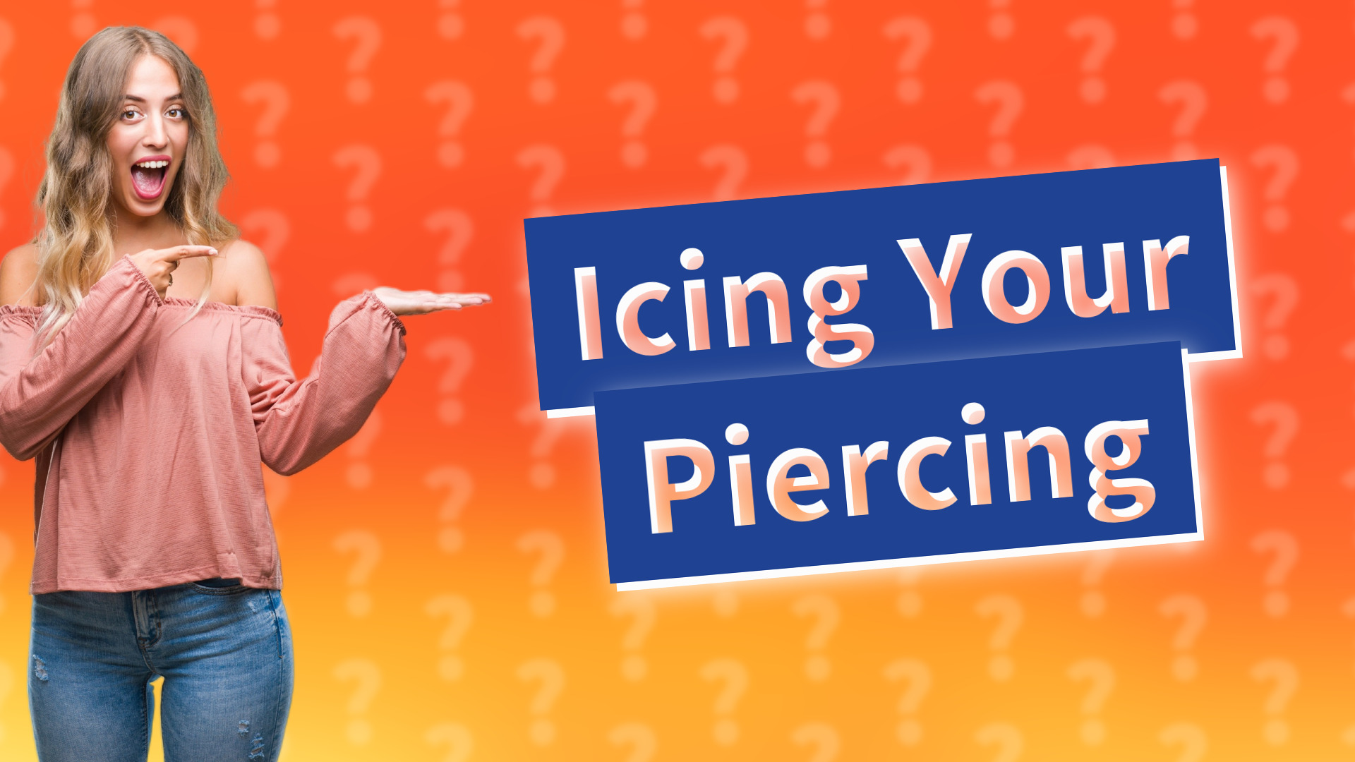 Icing Your Piercing