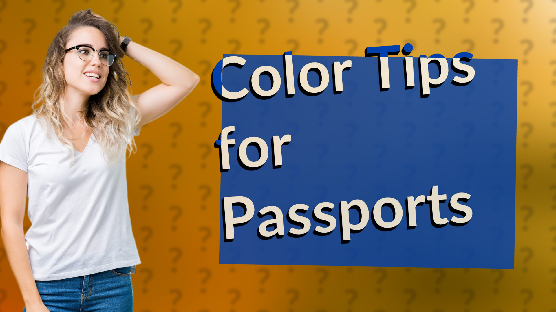 Color Tips for Passports