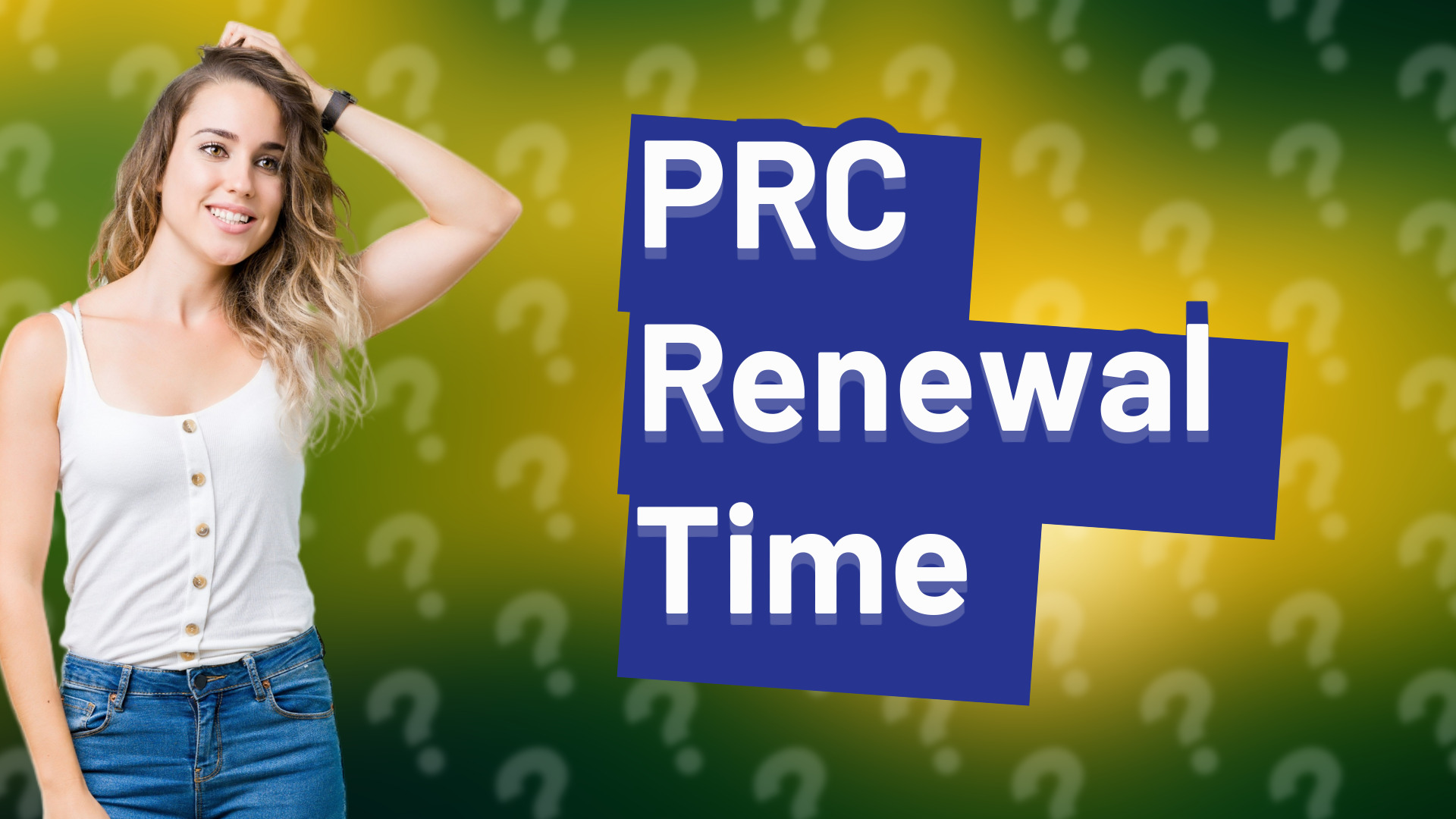PRC Renewal Time