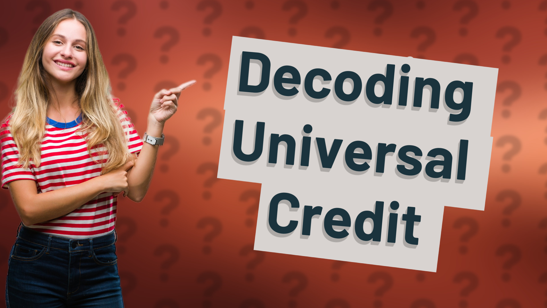 Decoding Universal Credit