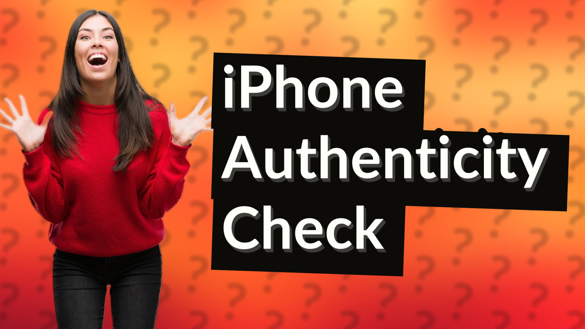 iPhone Authenticity Check