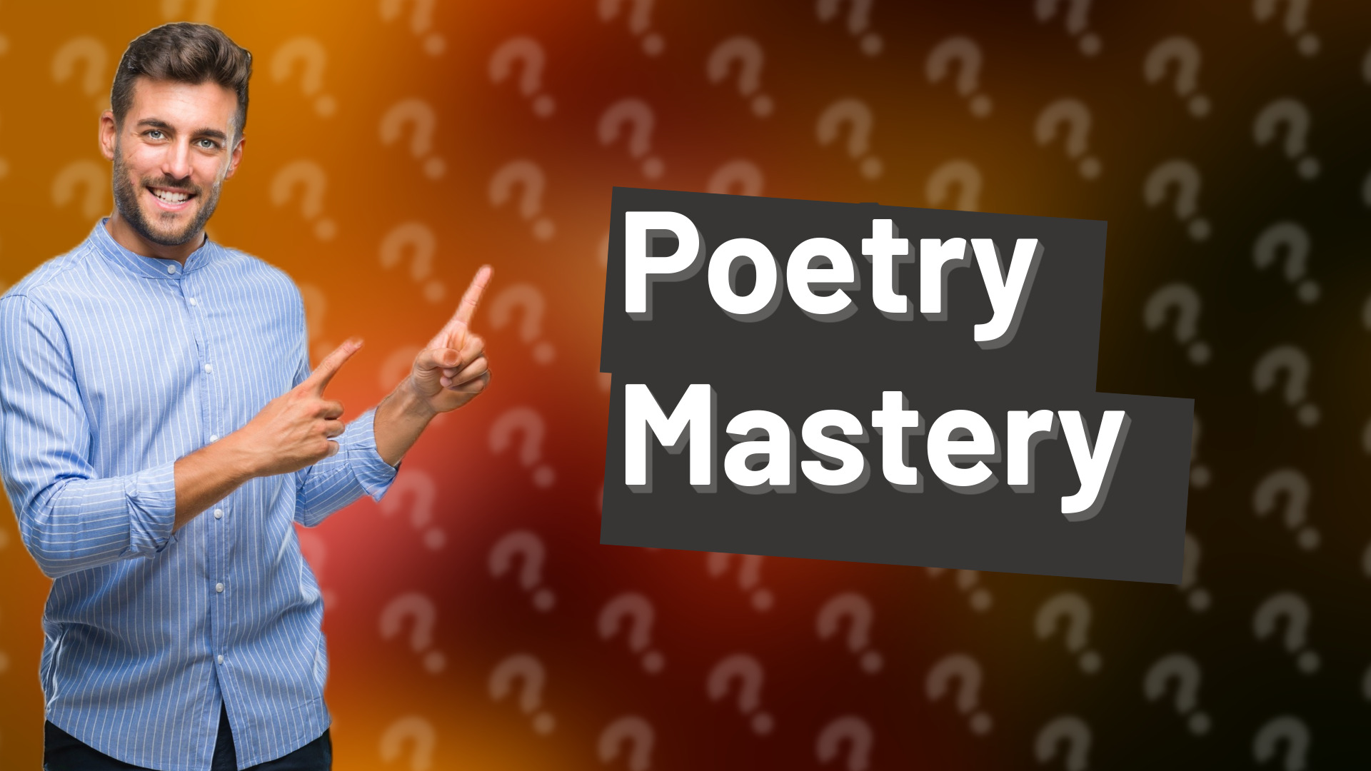 Poetry Mastery