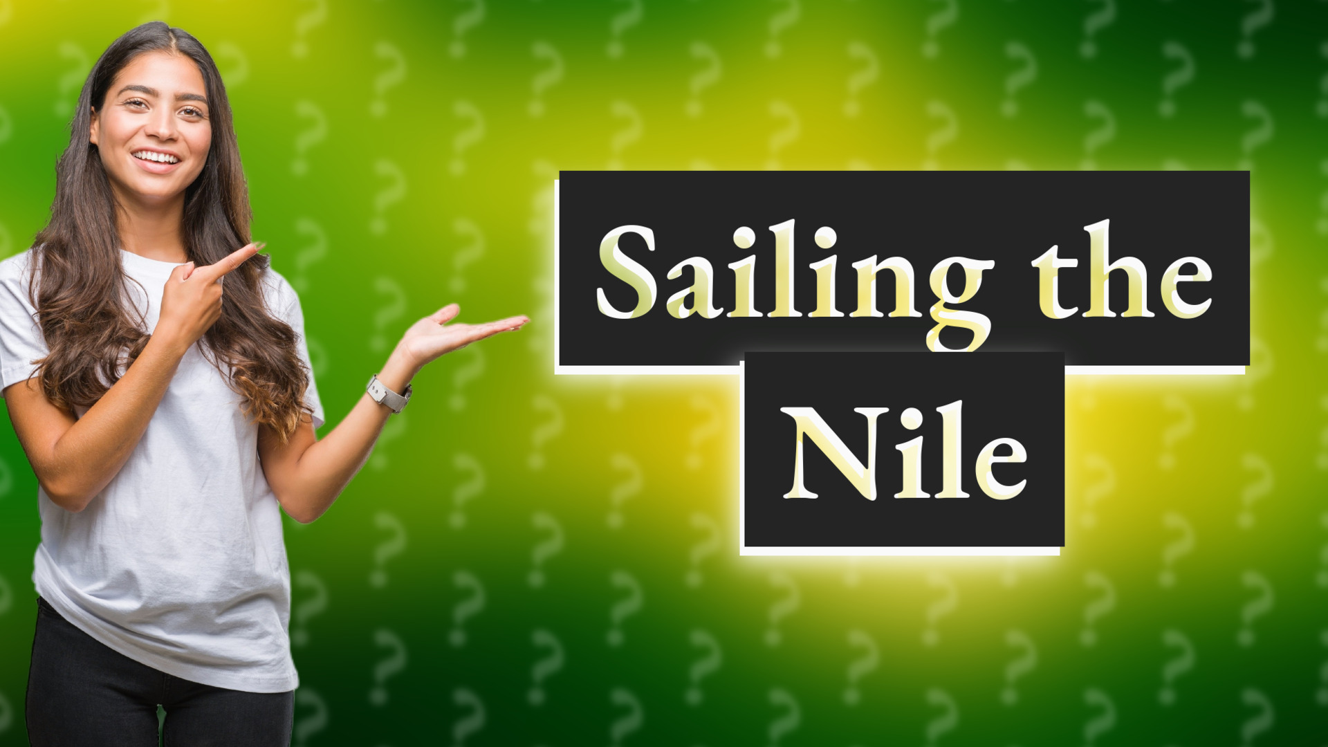 Sailing the Nile