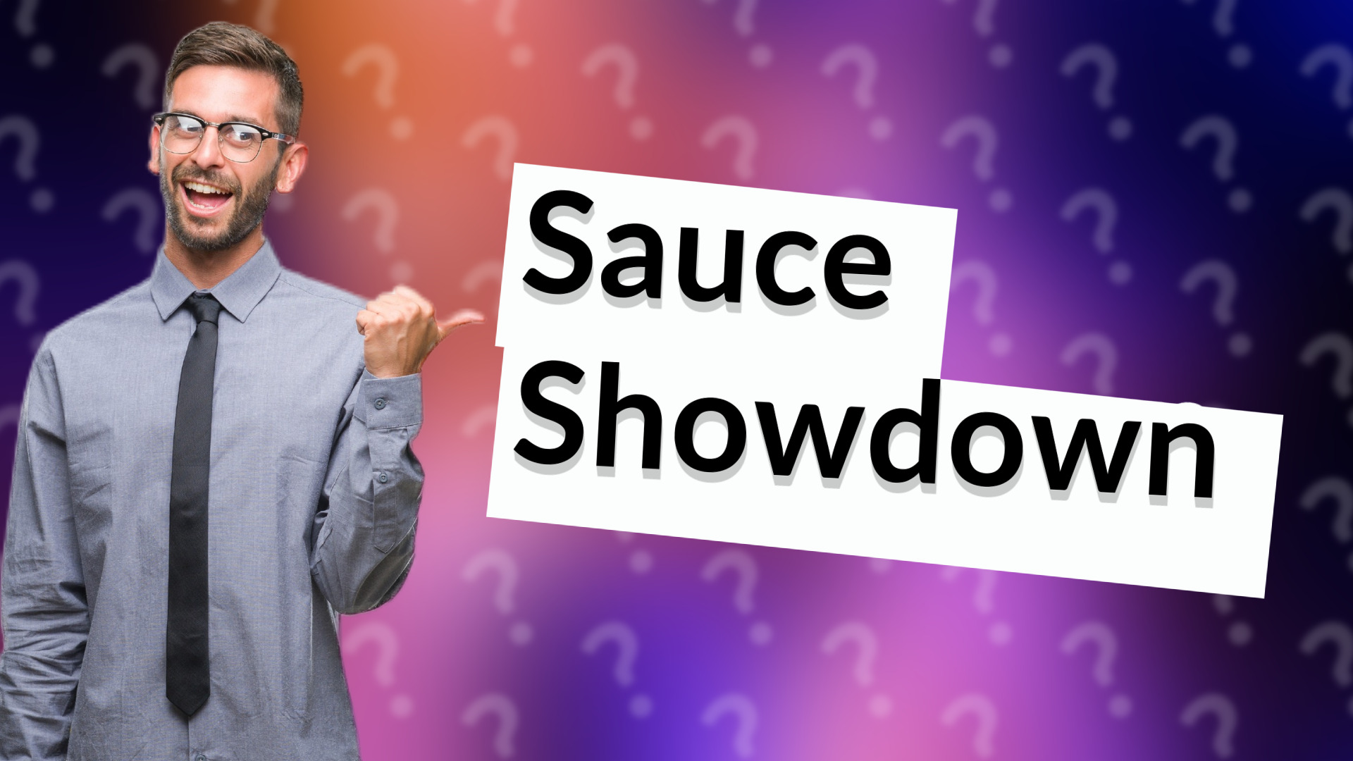 Sauce Showdown