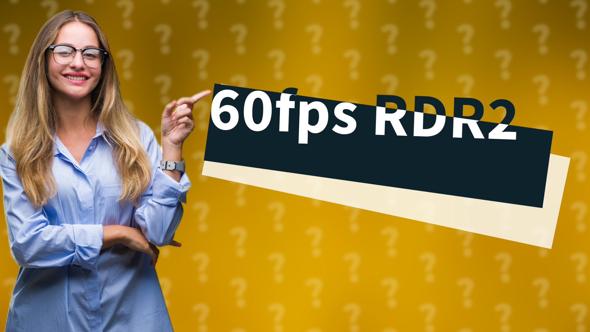 60fps RDR2