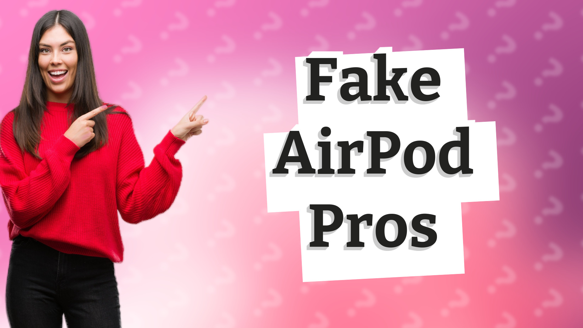 Fake AirPod Pros