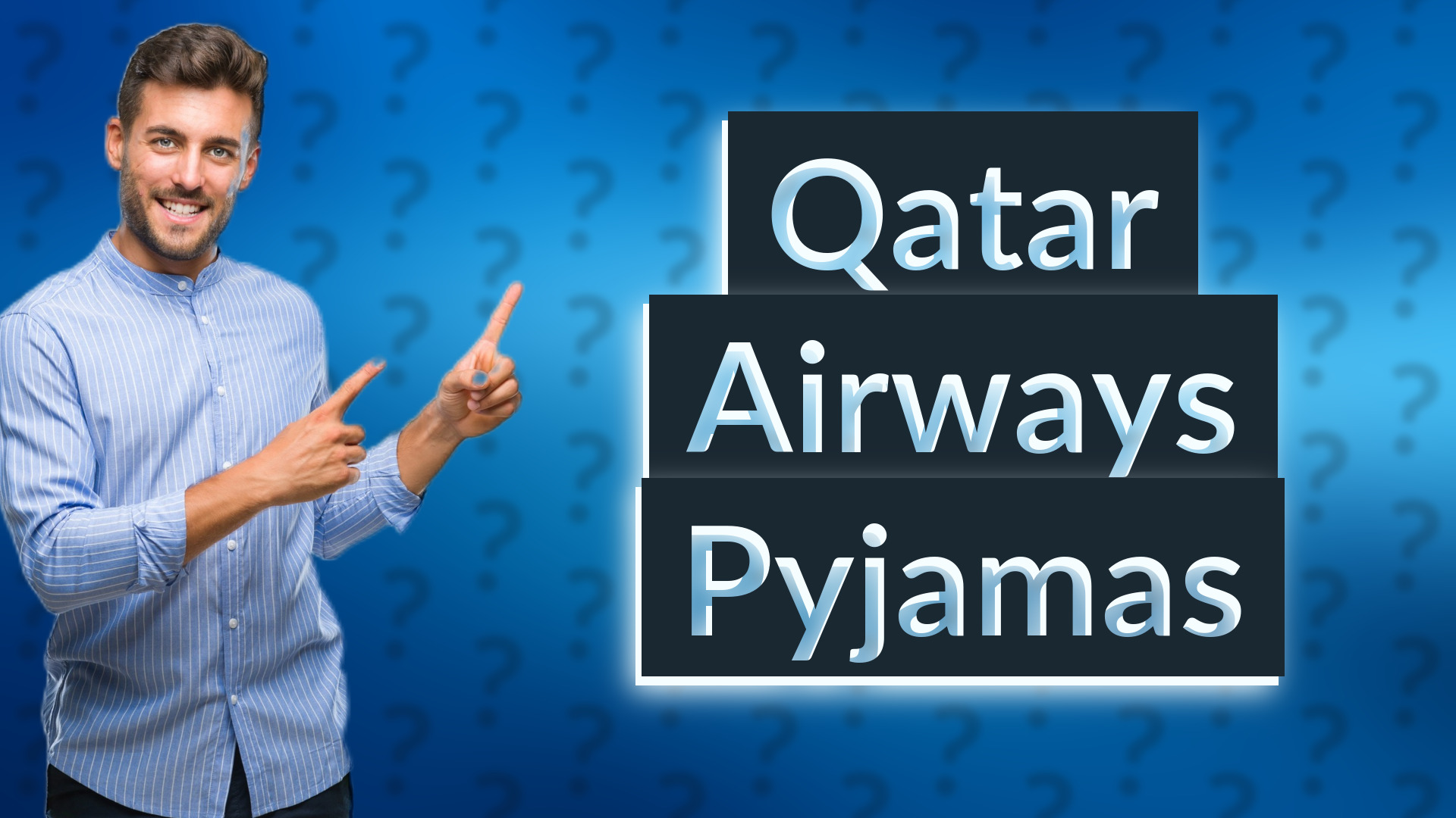 Qatar Airways Pyjamas