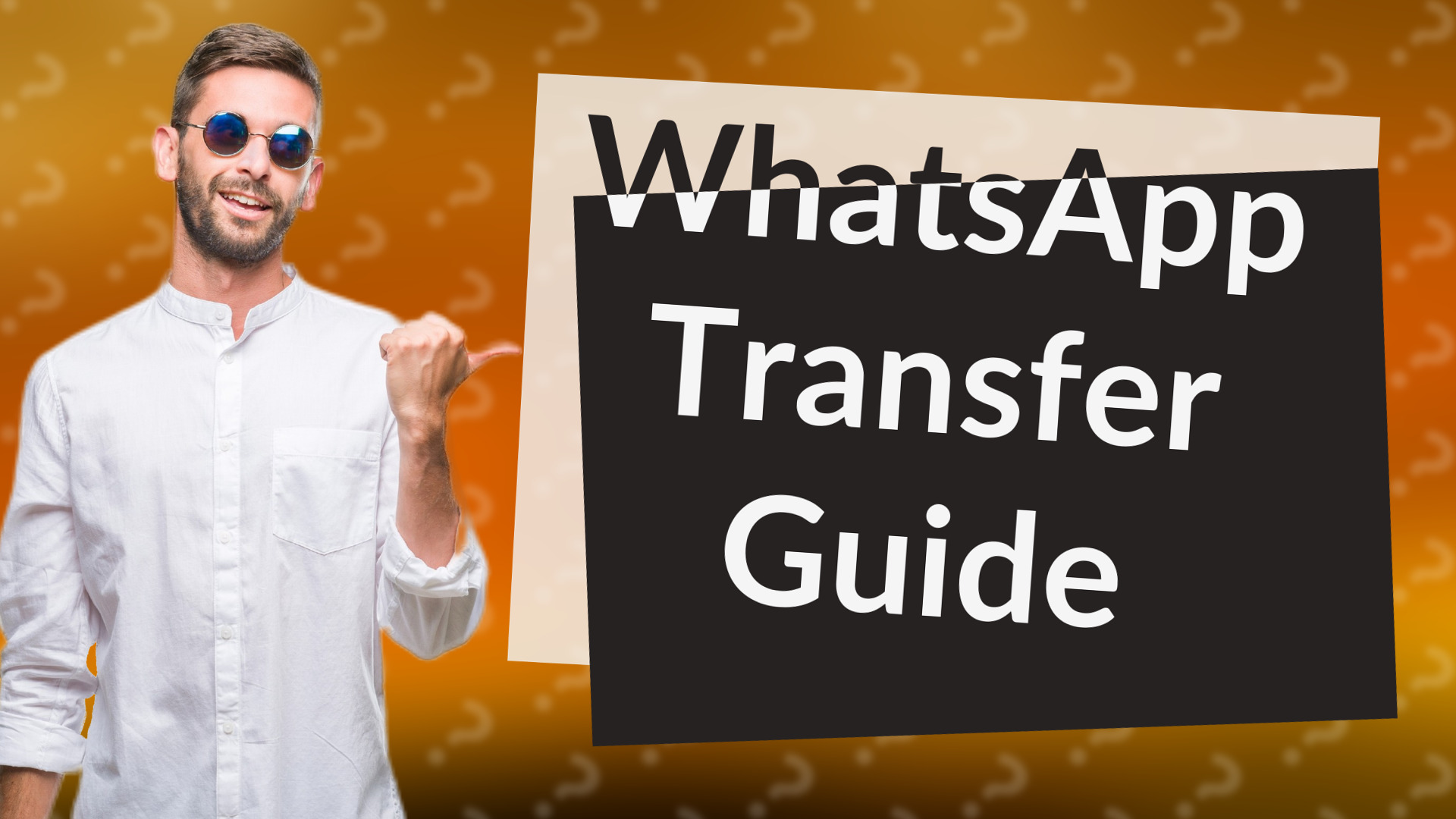 WhatsApp Transfer Guide